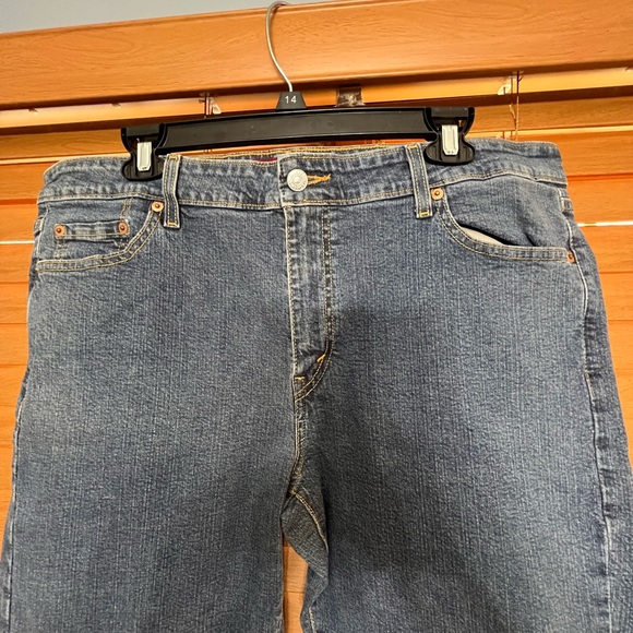 Levi’s 519 Vintage Low Stretch Flare Leg Jeans size 17M JR - Picture 3 of 14